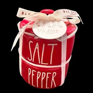 BRAND NEW Rae Dunn Red S&P Stacker